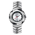 Men'S Y2K Unique Blade Fashion Stainless Steel Black Blue Luxury Top Analog Quartz Waterproof Dress Wristwatches